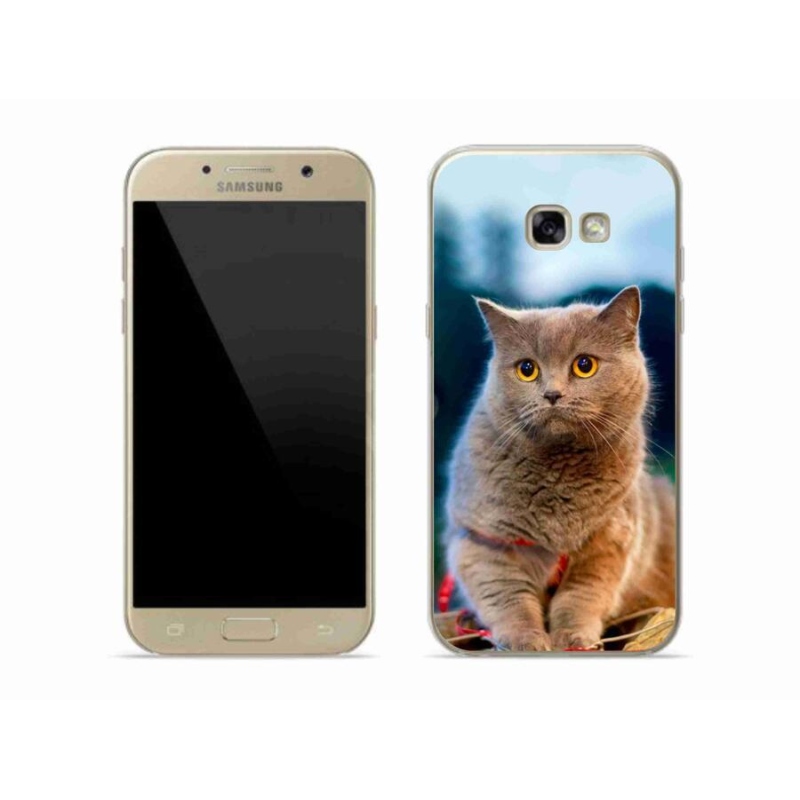 Gél védőhuzat mmCase Samsung Galaxy A5 (2017) - brit kék 2