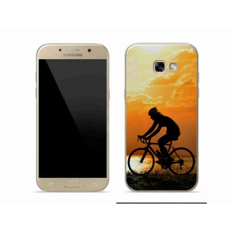 Gél borító mmCase Samsung Galaxy A5 (2017) - kerékpározás