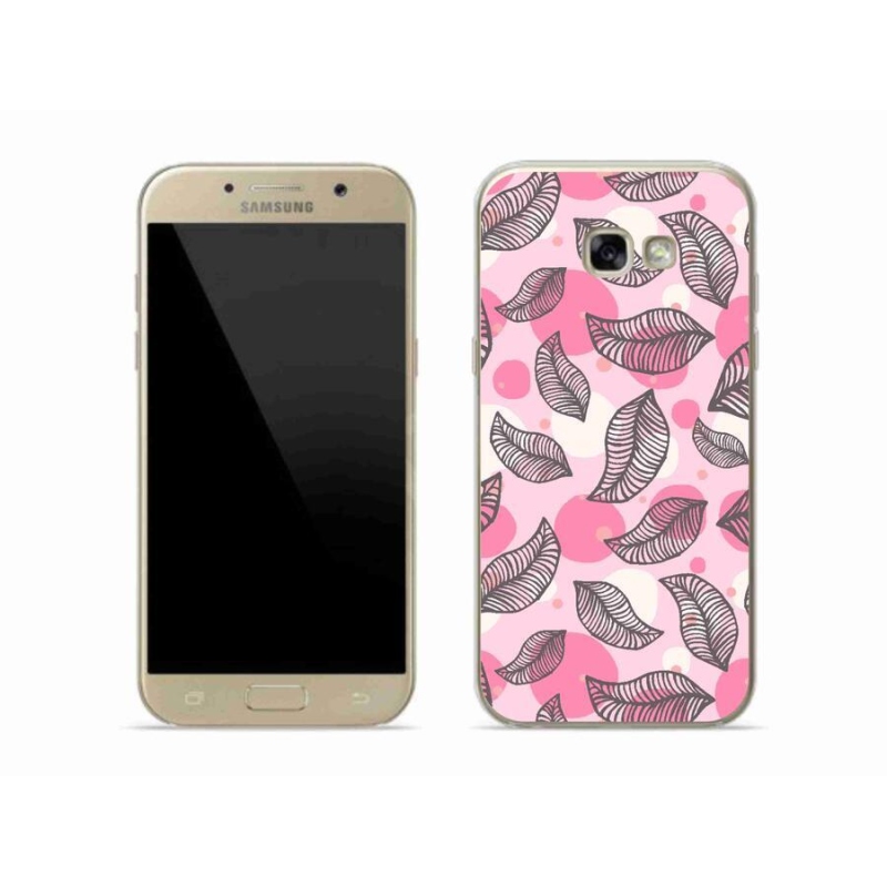 Gél borítás mmCase Samsung Galaxy A5 (2017) - rajzfilmes hulló levelek