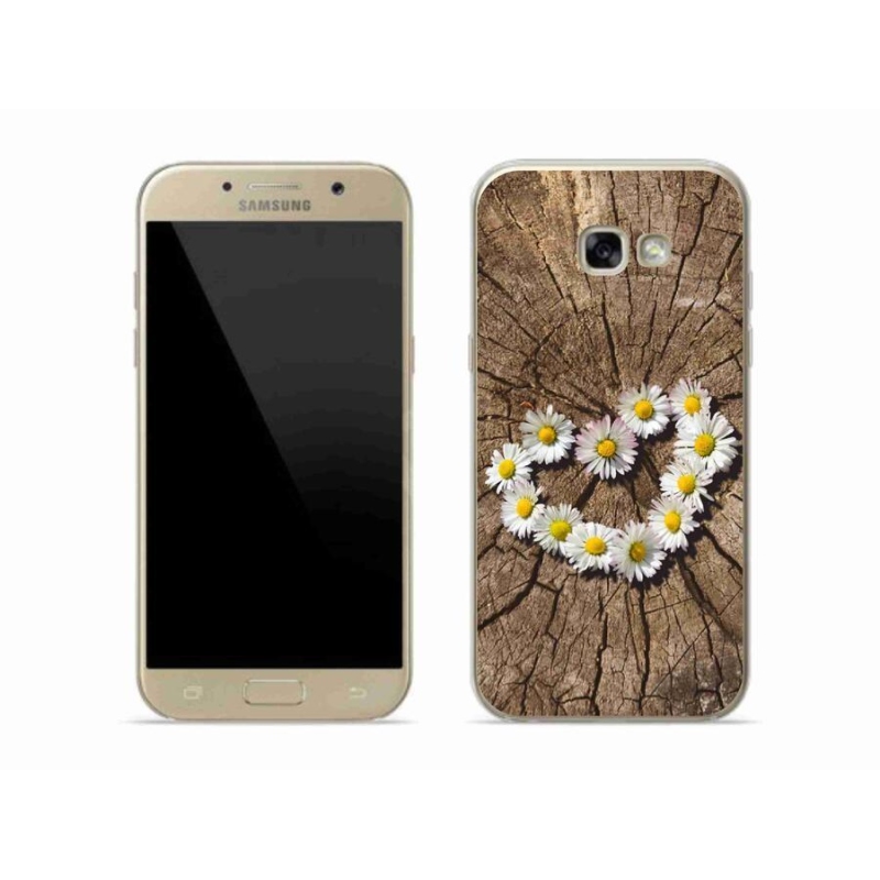 Zselés borítás mmCase Samsung Galaxy A5 (2017) - Százszorszépek szíve