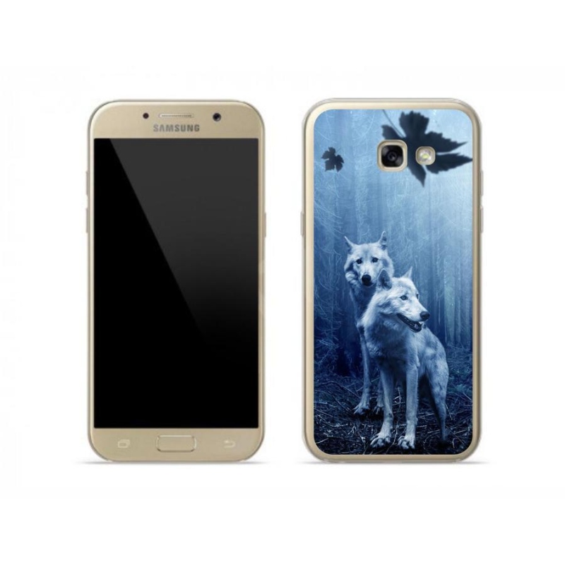 Zselés borítás mmCase Samsung Galaxy A5 (2017) - farkasok az erdőben