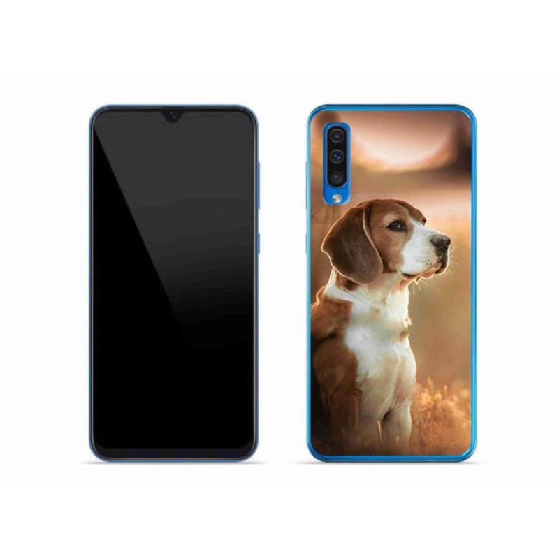 Gél védőhuzat mmCase Samsung Galaxy A50 készülékhez - bézs színű