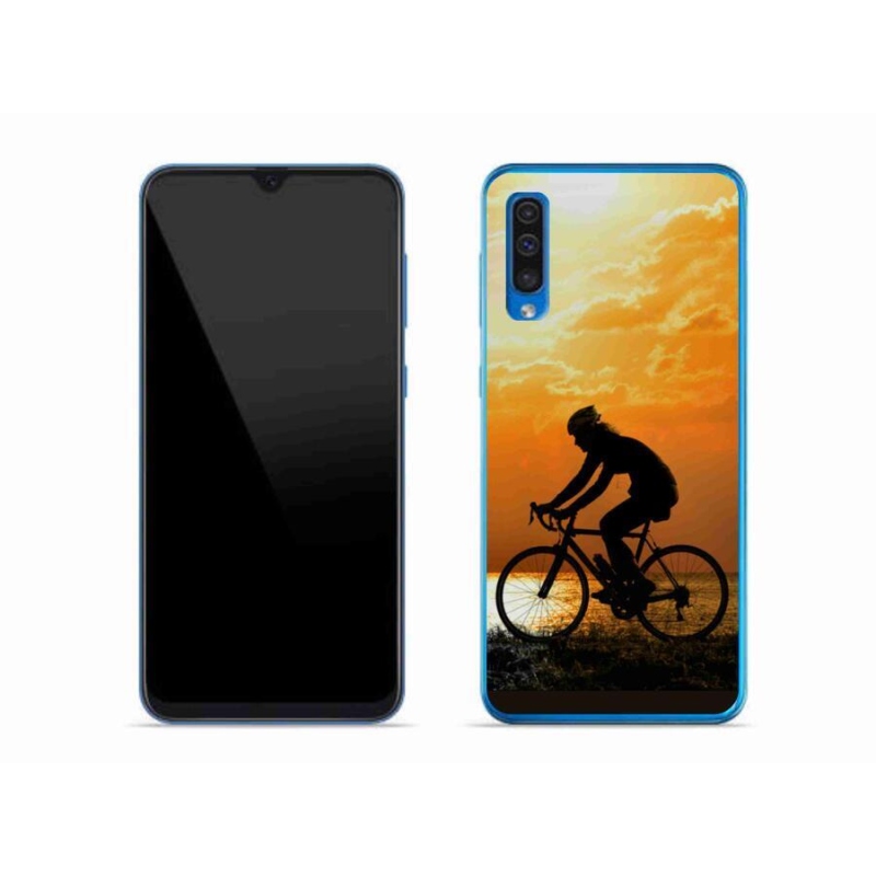 Gél borítás mmCase Samsung Galaxy A50 - kerékpározás
