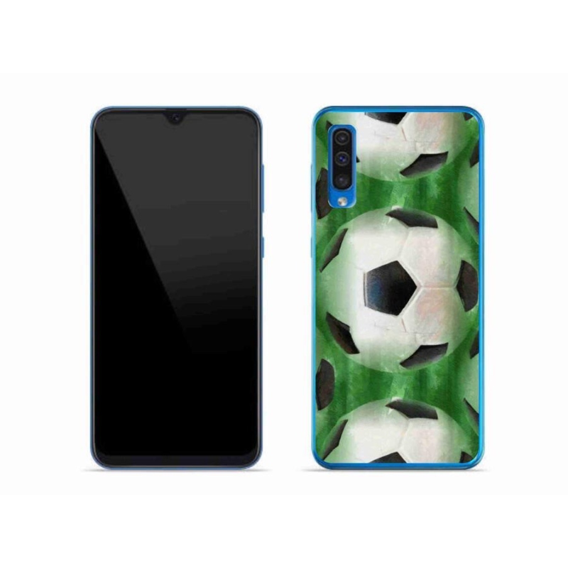 Gél borítás mmCase Samsung Galaxy A50 készülékhez - focilabda
