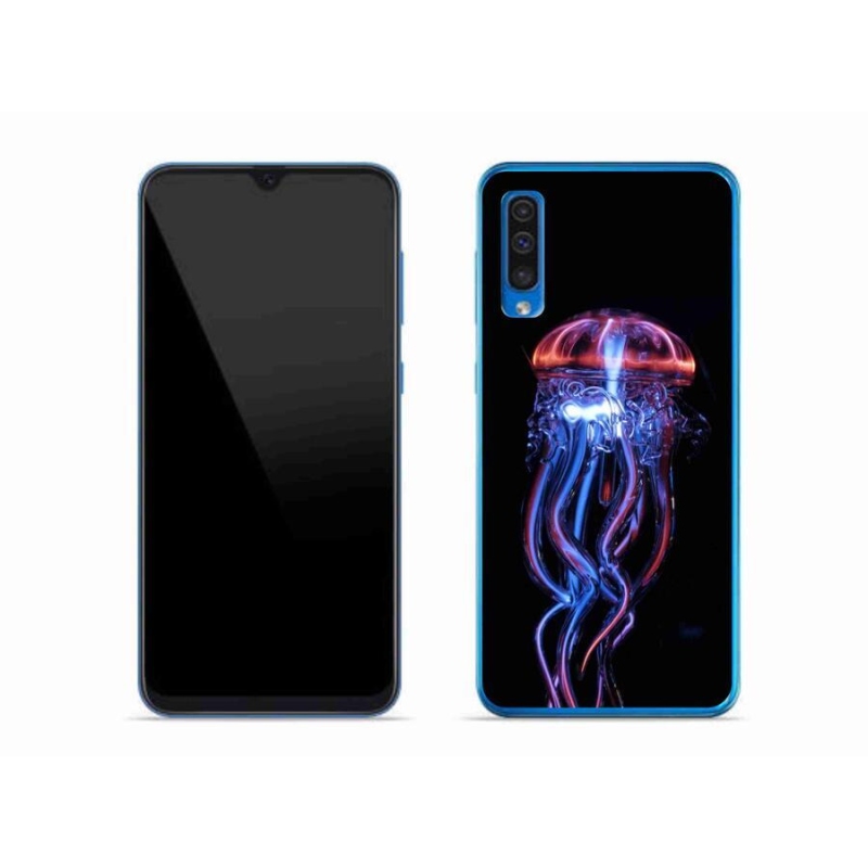 Zselés borítás mmCase Samsung Galaxy A50 készülékhez - medúza