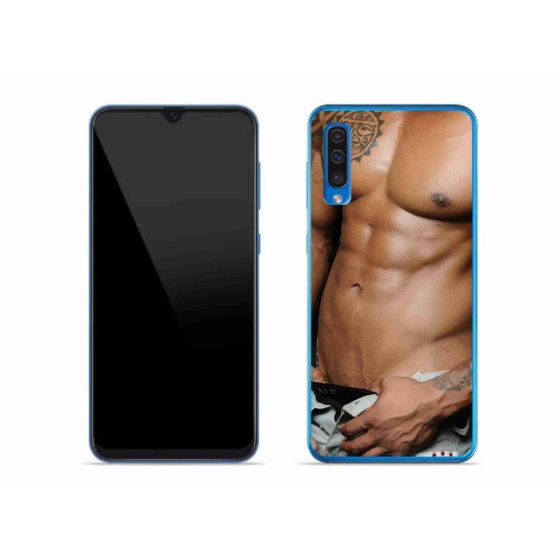 Gél borítás mmCase Samsung Galaxy A50 készülékhez - szexi férfi