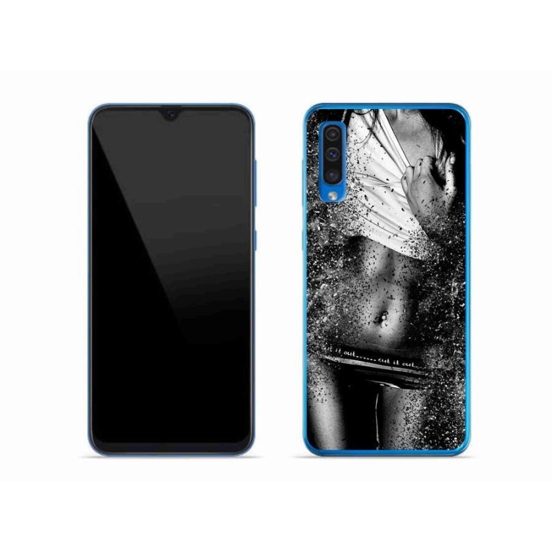 Gél borítás mmCase Samsung Galaxy A50 - szexi nő 1