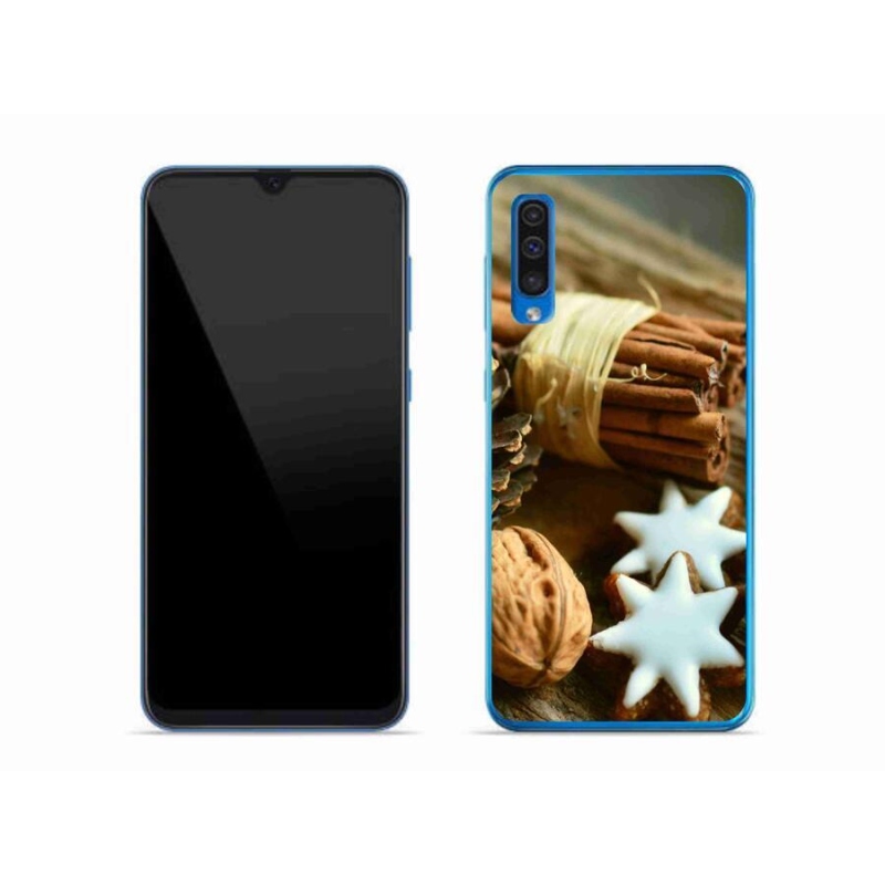 Gél borítás mmCase Samsung Galaxy A50 készülékhez - fahéj és mézeskalács