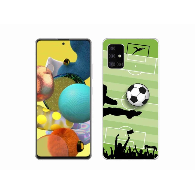 Gél borítás mmCase Samsung Galaxy A51 5G - futball 3