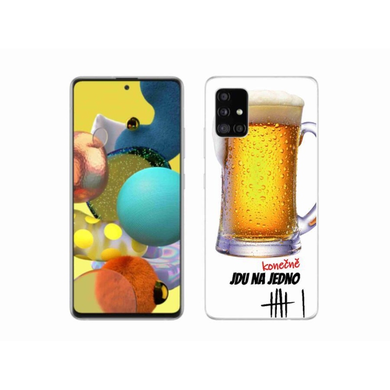 Gél borító mmCase Samsung Galaxy A51 5G - Megyek az egyikhez