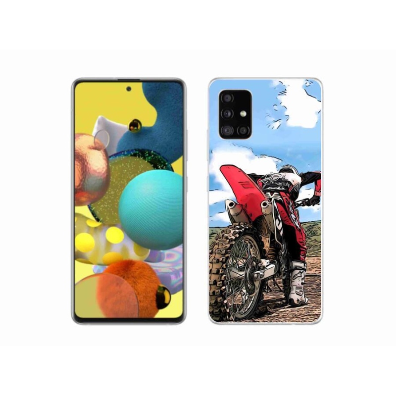 Zselés borítás mmCase Samsung Galaxy A51 5G - moto