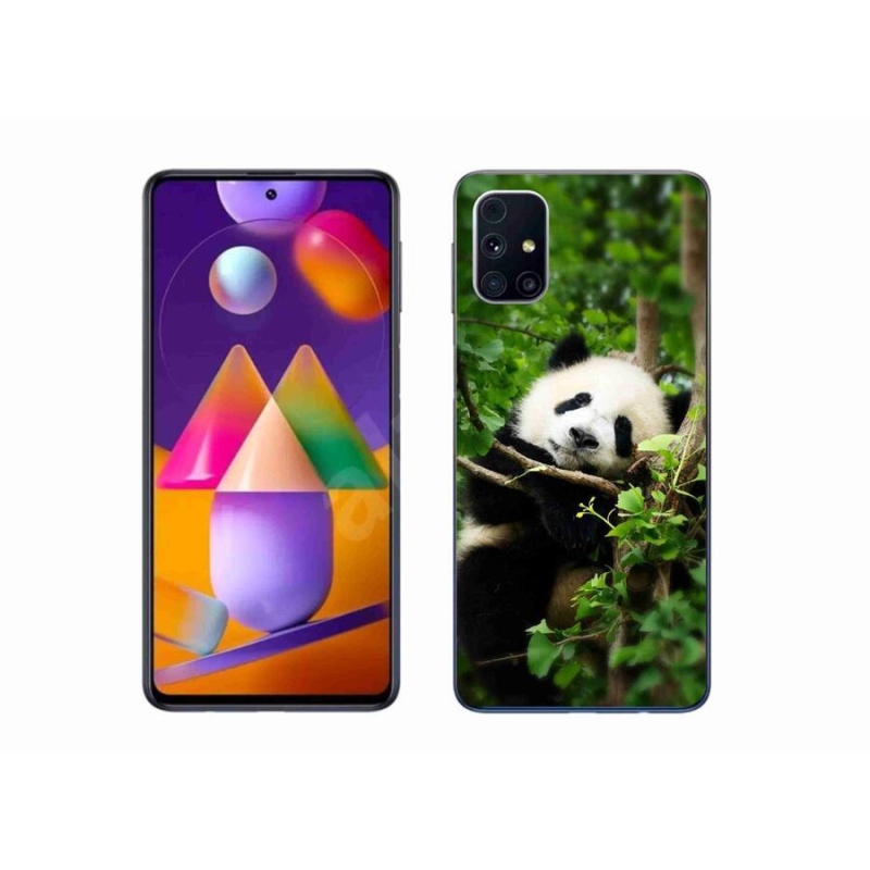 Zselés borítás mmCase Samsung Galaxy A51 5G - panda