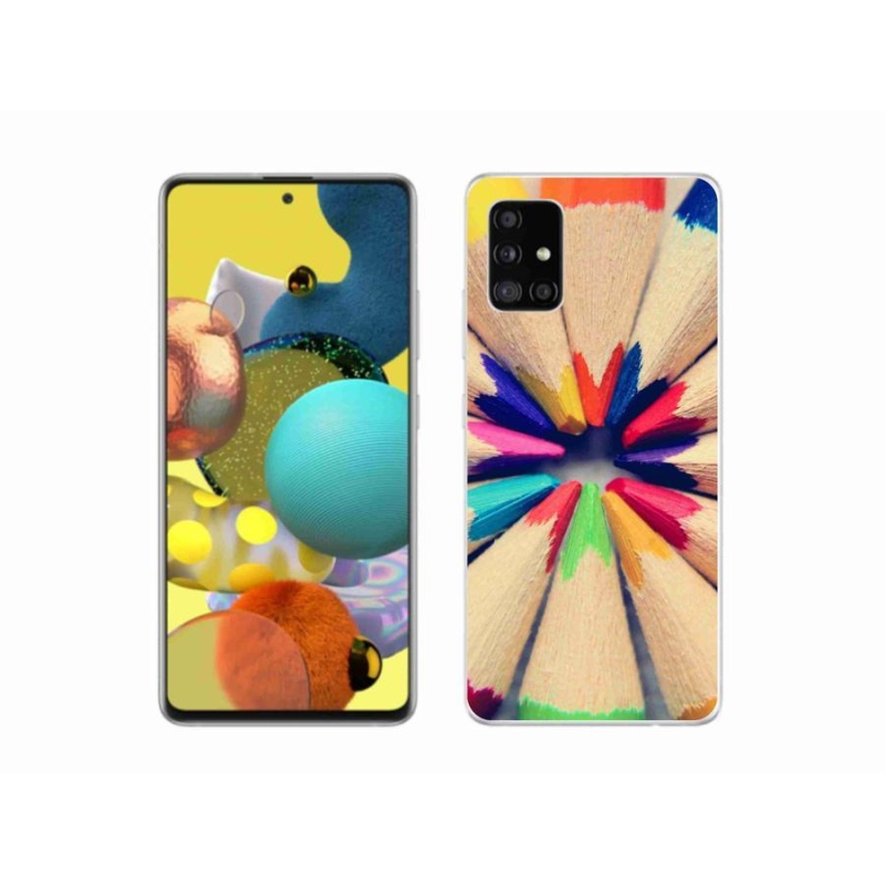 Gél védőhuzat mmCase Samsung Galaxy A51 5G - zsírkrétákhoz