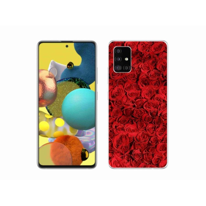 Zselés borítás mmCase Samsung Galaxy A51 5G - rózsaszínű