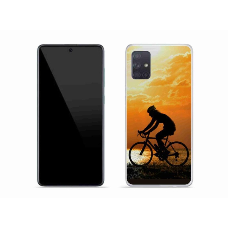 Gél borító mmCase Samsung Galaxy A51 - kerékpározás