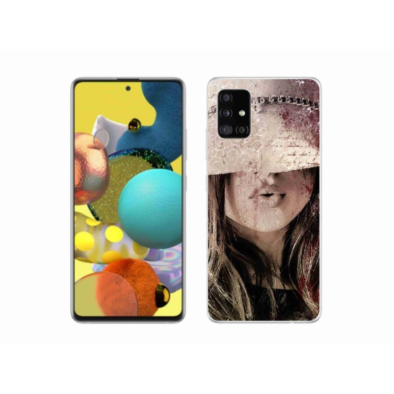 Gél védőhuzat mmCase Samsung Galaxy A51 - lányhoz