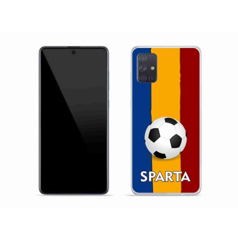 Gél védőburkolat mmCase Samsung Galaxy A51 - futball 1
