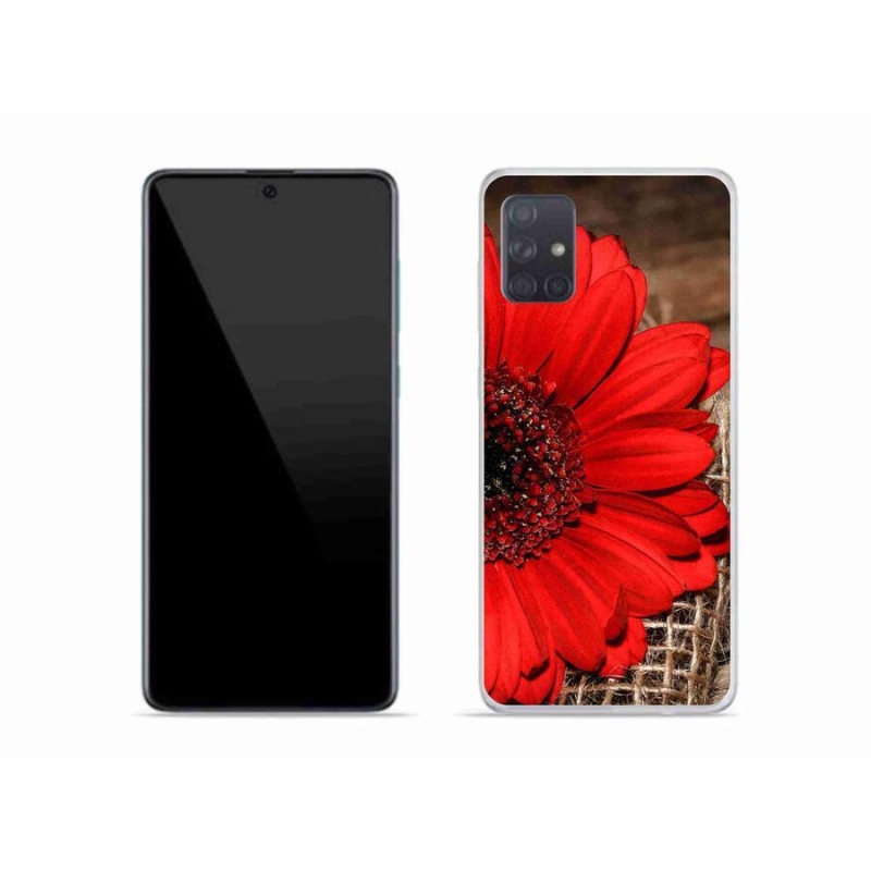 Gél borítás mmCase Samsung Galaxy A51 készülékhez - gerbera