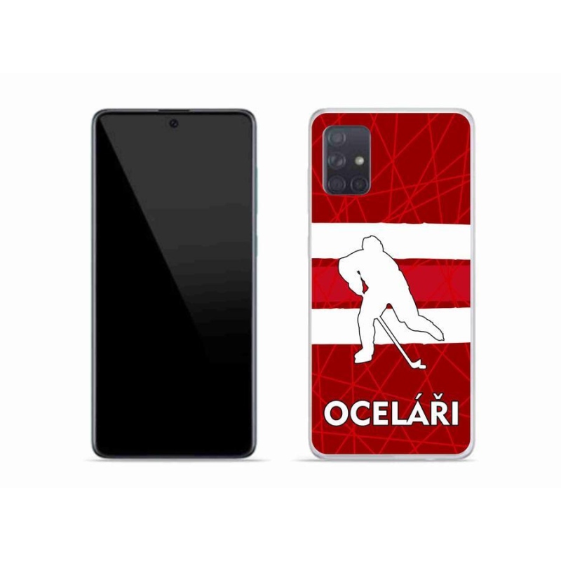 Gél borítás mmCase Samsung Galaxy A51 - Steelers
