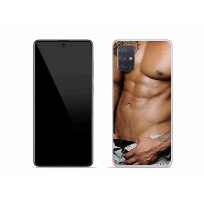 Gél borítás mmCase Samsung Galaxy A51 - szexi férfi