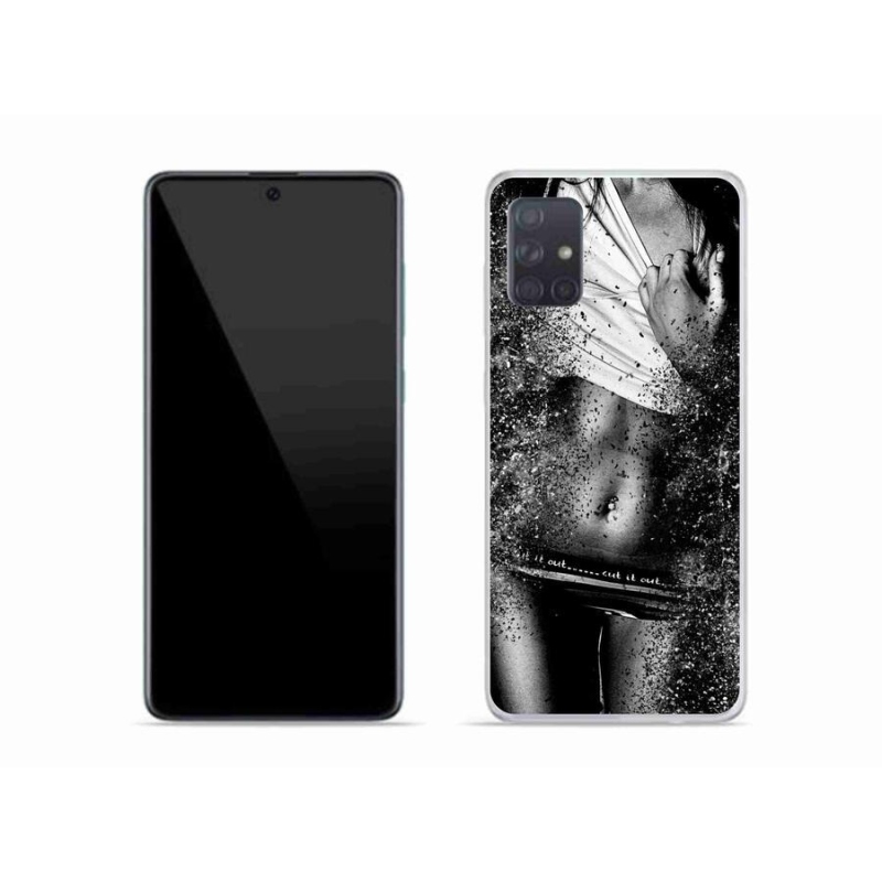 Gél borító mmCase Samsung Galaxy A51 - szexi nő 1