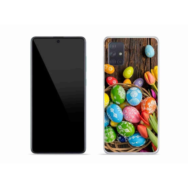 Gél borítás mmCase Samsung Galaxy A51 készülékhez - Húsvéti tojás