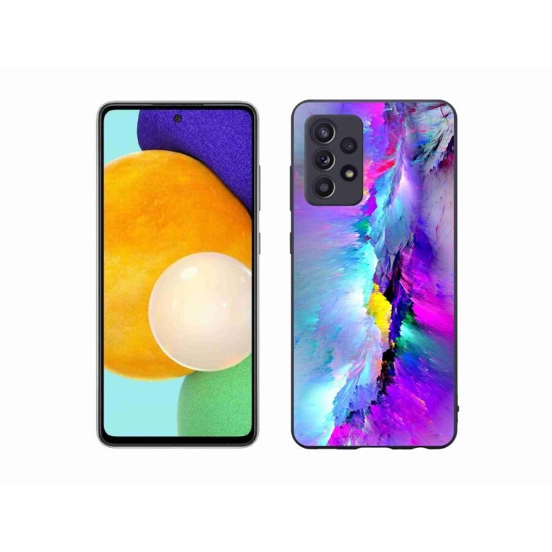 Zselés borítás mmCase Samsung Galaxy A52/A52 5G - absztrakt