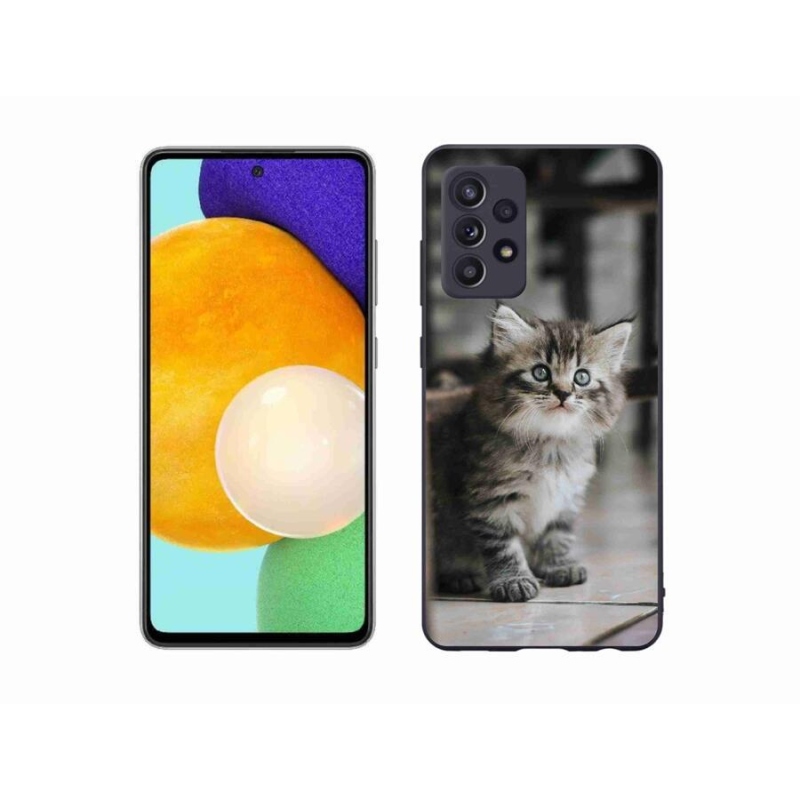 Zselés borítás mmCase Samsung Galaxy A52/A52 5G - cica