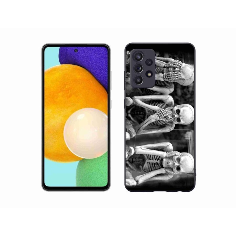 Zselés borítás mmCase Samsung Galaxy A52/A52 5G - csontvázakhoz