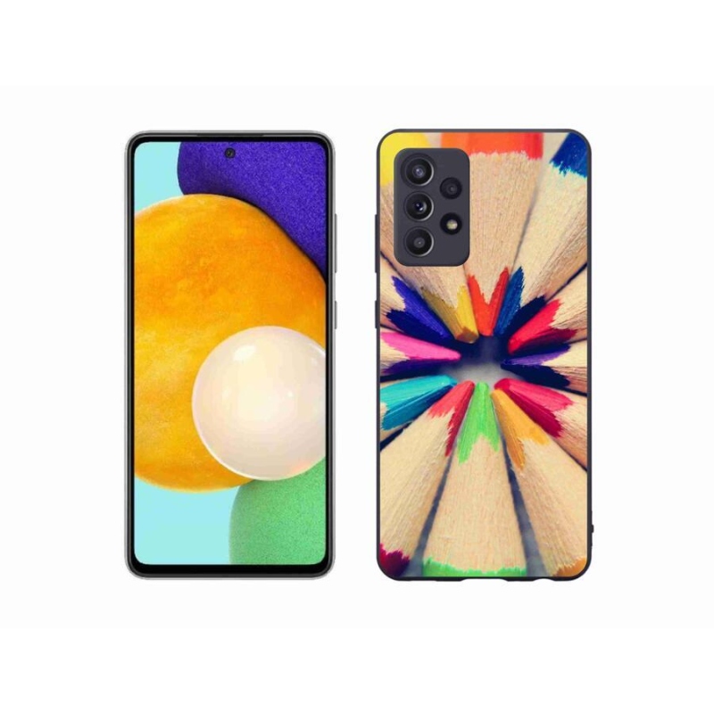 Gél védőhuzat mmCase Samsung Galaxy A52/A52 5G - zsírkrétákhoz