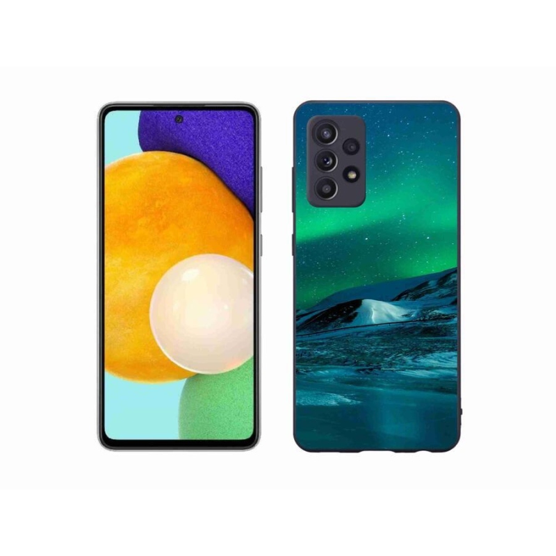 Zselés borítás mmCase Samsung Galaxy A52/A52 5G - sarki fény