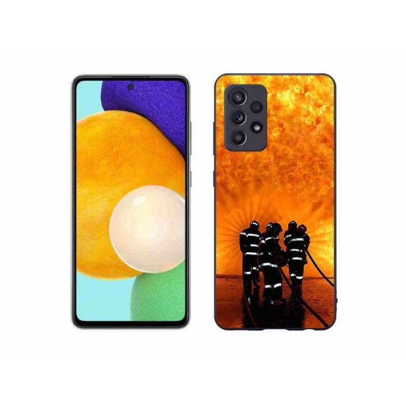 Zselés borítás mmCase Samsung Galaxy A52/A52 5G - tűz