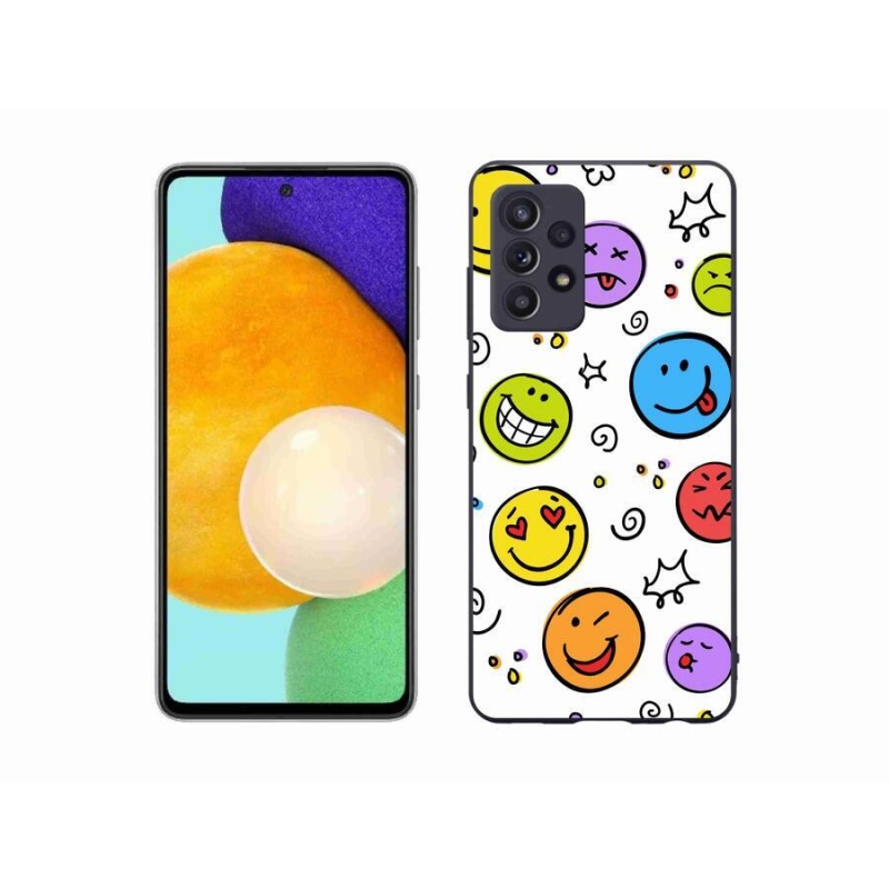 Gél borító mmCase Samsung Galaxy A52/A52 5G - smiley-khoz