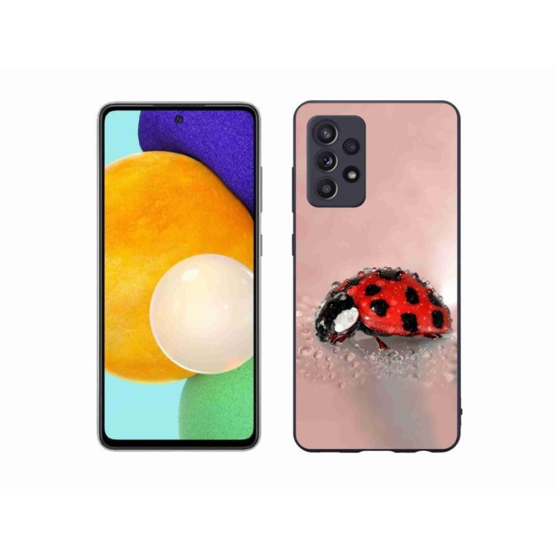 Zselés borítás mmCase Samsung Galaxy A52s 5G - katicabogár