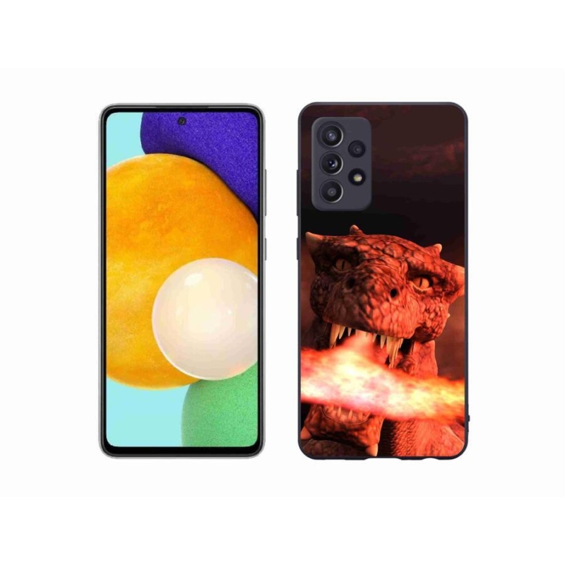 Zselés borítás mmCase Samsung Galaxy A52s 5G - sárkány