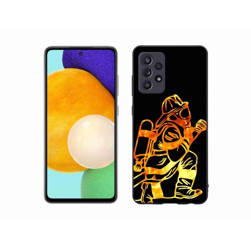 Zselés borítás mmCase Samsung Galaxy A52s 5G - tűzoltó 1