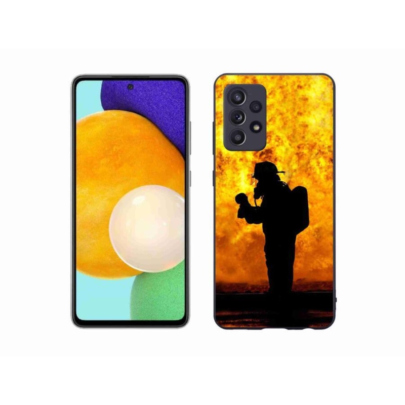 Gél borítás mmCase Samsung Galaxy A52s 5G - tűzoltó számára