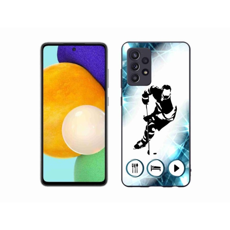 Zselés borítás mmCase Samsung Galaxy A52s 5G - jégkorong 1