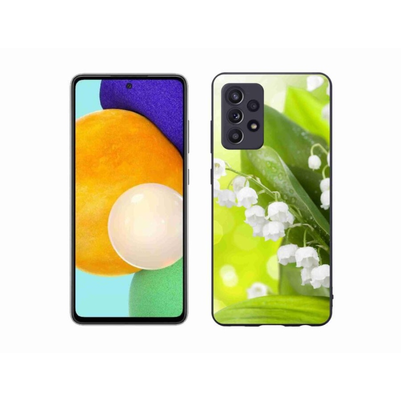 Gél borító mmCase Samsung Galaxy A52s 5G - lily of the valley - gyöngyvirág