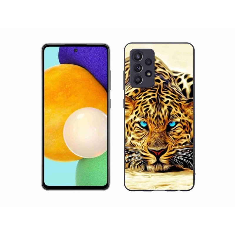 Gél borítás mmCase Samsung Galaxy A52s 5G - rajzfilm tigrishez