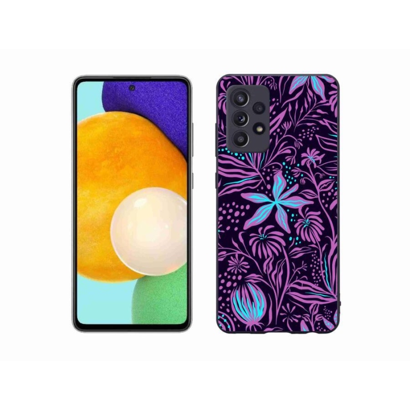 Zselés borítás mmCase Samsung Galaxy A52s 5G - virágok 2