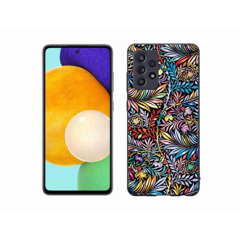 Gél borító mmCase Samsung Galaxy A52s 5G - virágok 5