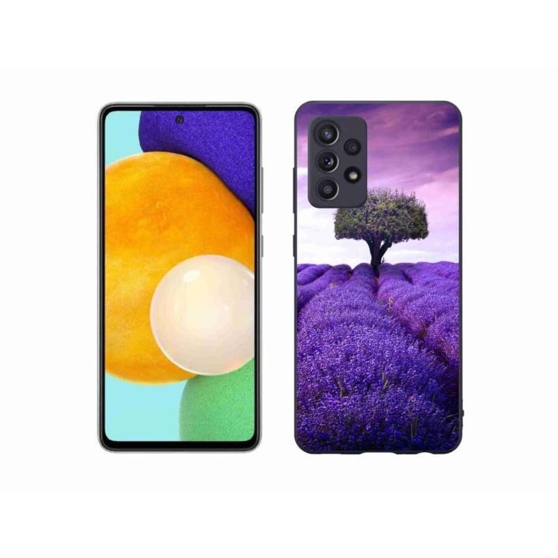 Gél védőhuzat mmCase Samsung Galaxy A52s 5G - levendula rét