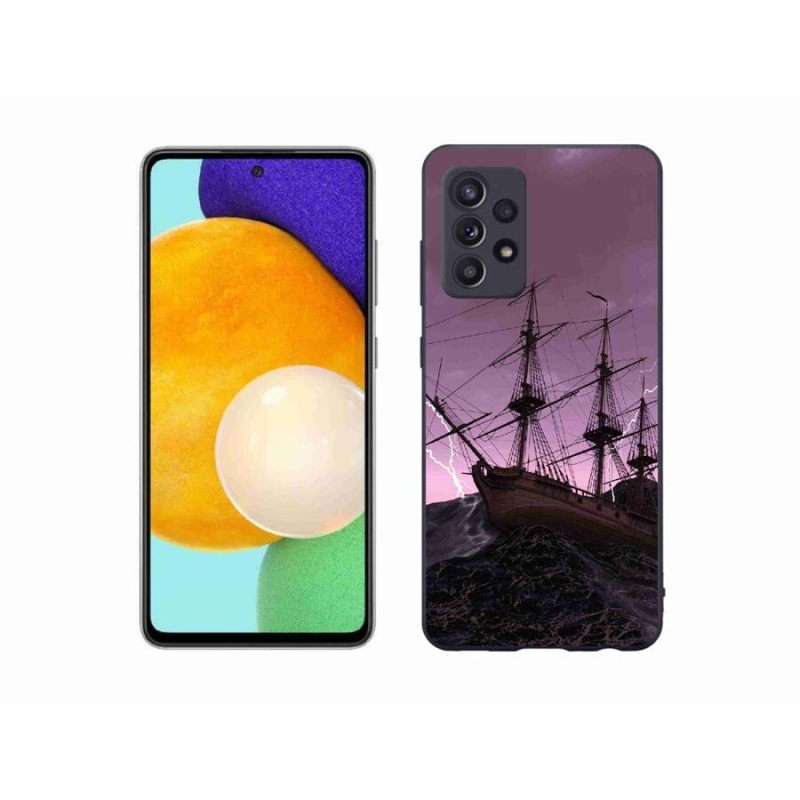 Zselés borítás mmCase Samsung Galaxy A52s 5G - hajó a viharban