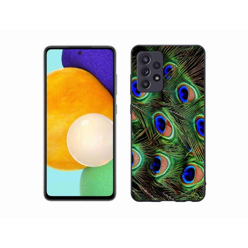 Zselés borítás mmCase Samsung Galaxy A52s 5G - pávatoll