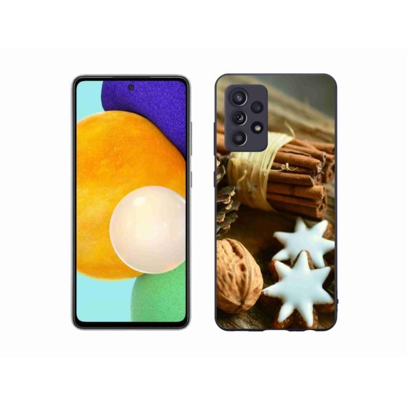 Gél borítás mmCase Samsung Galaxy A52s 5G - fahéj és mézeskalács - Samsung Galaxy A52s 5G - fahéj és mézeskalács