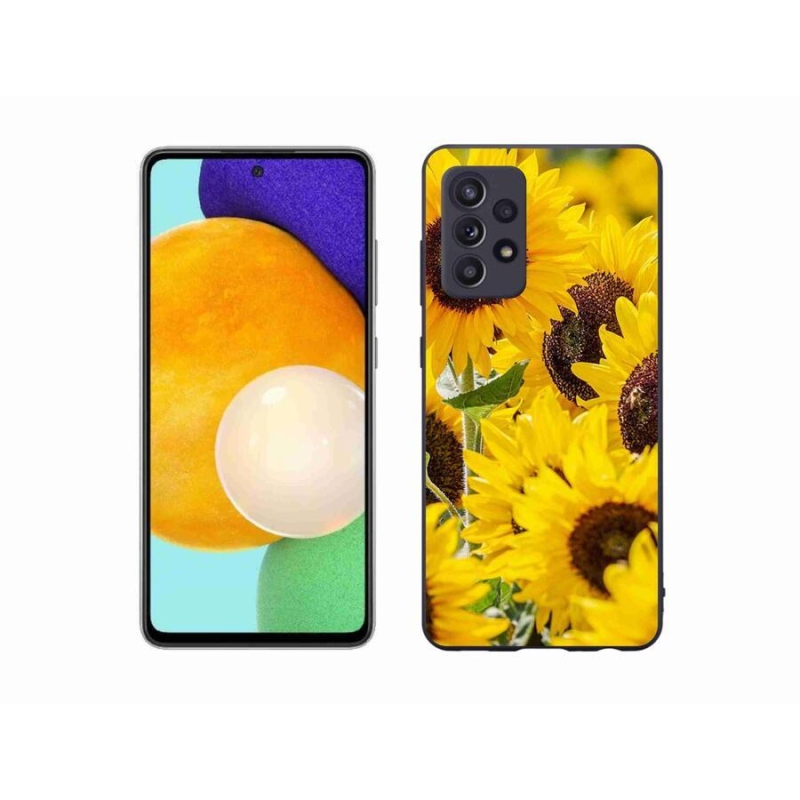 Zselés borítás mmCase Samsung Galaxy A52s 5G - Napraforgó
