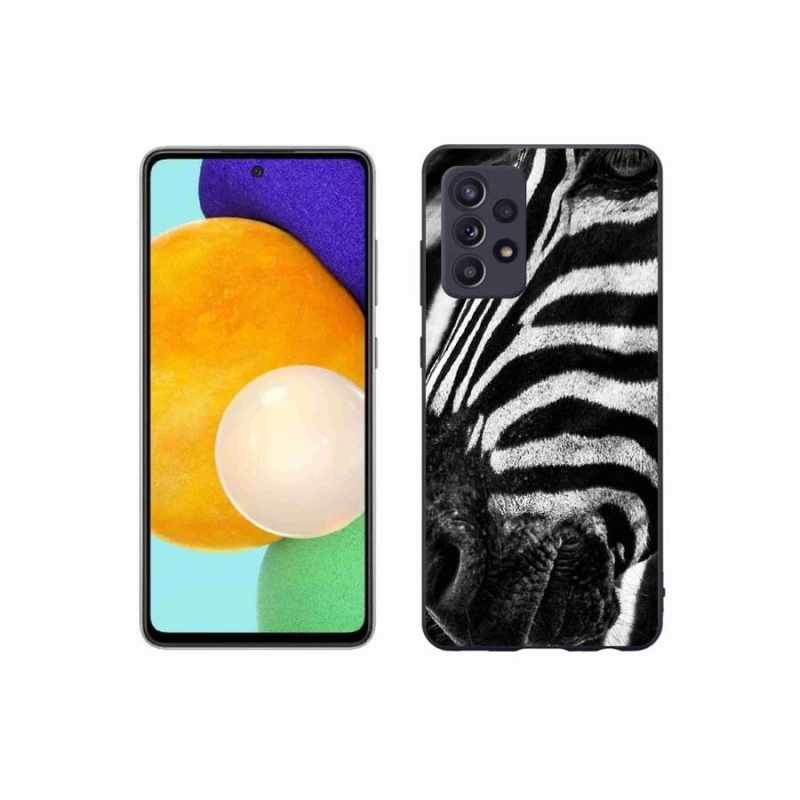 Zselés borítás mmCase Samsung Galaxy A52s 5G - zebra