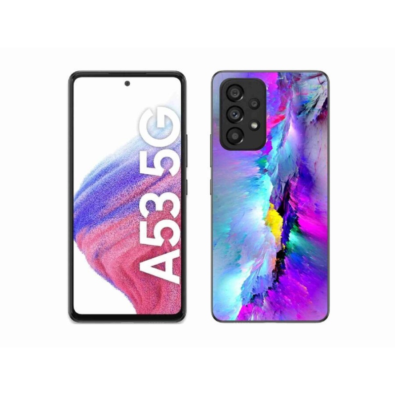 Zselés borítás mmCase Samsung Galaxy A53 5G - absztrakt