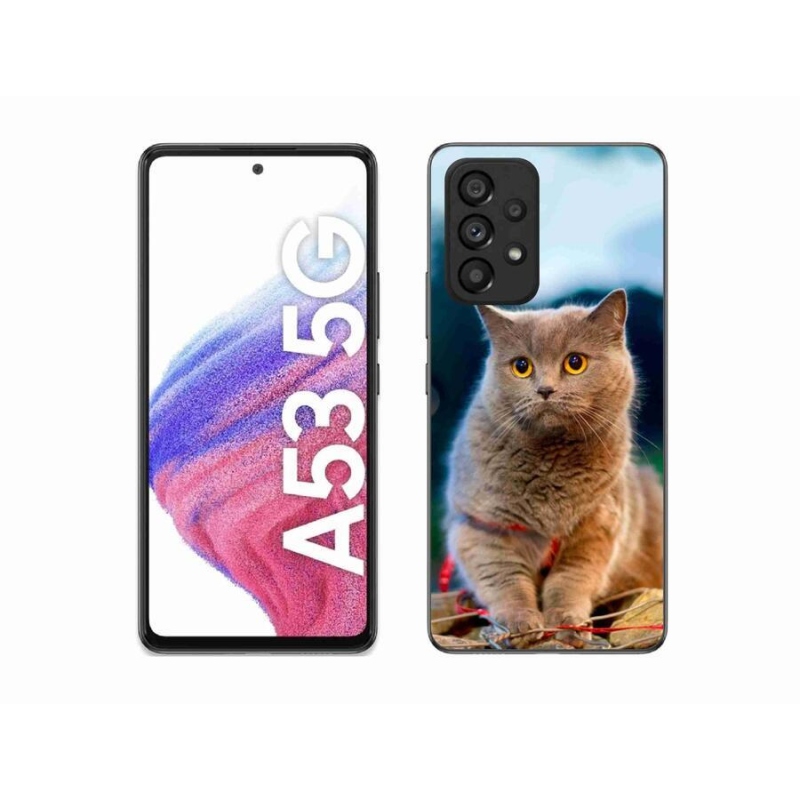 Gél védőhuzat mmCase Samsung Galaxy A53 5G - brit kék 2